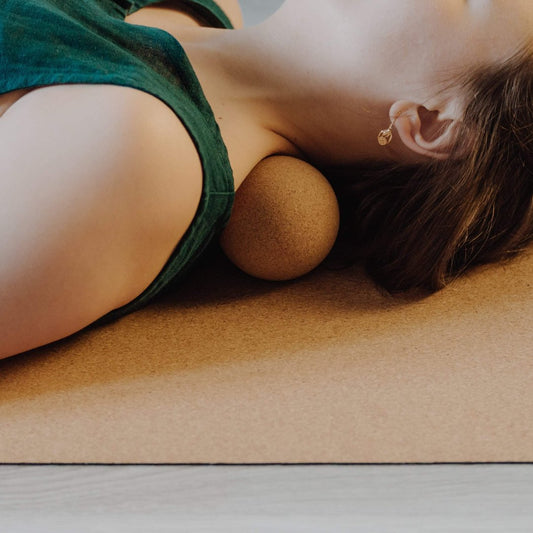 Cork Peanut Massage Ball